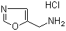 结构式 CAS# 847491-00-3, 恶唑-5-甲胺盐酸盐