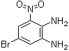 4-Bromo-6-nitro-1,2-phenylenediamine molecular structure (CAS 84752-20-5)