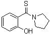 结构式 CAS# 84783-01-7, (2-羟基苯基)-1-吡咯烷基甲硫酮