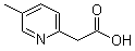 structure of CAS# 848093-05-0, 5-Methyl-2-pyridineacetic acid