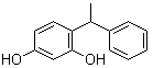 4-(1-苯基乙基)间苯二酚分子结构 (CAS 85-27-8)