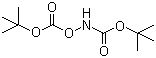 structure of CAS# 85006-25-3, tert-Butyl (tert-butoxycarbonyloxy)carbamate;Carbonic acid [[(1,1-dimethylethoxy)carbonyl]azanyl] 1,1-dimethylethyl ester; N,O-Bis(tert-butoxycarbonyl)hydroxylamine; [(tert-Butoxycarbonyl)oxy]carbamic acid tert-butyl ester