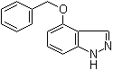 structure of CAS# 850364-08-8, 4-Benzyloxy-1H-indazole;4-(Phenylmethoxy)-1H-indazole
