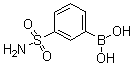结构式 CAS# 850568-74-0, [3-(氨基磺酰基)苯基]硼酸