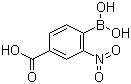 structure of CAS# 85107-54-6, 4-Carboxy-2-nitrophenylboronic acid