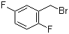 structure of CAS# 85117-99-3, 2,5-Difluorobenzyl bromide;2-(Bromomethyl)-1,4-difluorobenzene