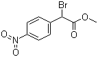Methyl 2-bromo-2-(4-nitrophenyl)acetate molecular structure (CAS 85259-33-2)