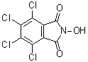 4,5,6,7-Tetrachloro-2-hydroxy-1H-isoindole-1,3(2H)-dione molecular structure (CAS 85342-65-0)