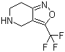 structure of CAS# 853784-19-7, 3-Trifluoromethyl-4,5,6,7-tetrahydroisoxazolo[4,3-c]pyridine