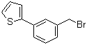 2-[3-(Bromomethyl)phenyl]thiophene molecular structure (CAS 85553-44-2)