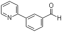 结构式 CAS# 85553-53-3, 3-(2-吡啶基)苯甲醛
