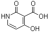 1,2-二氢-4-羟基-2-氧代-3-吡啶羧酸分子结构 (CAS 856214-16-9)