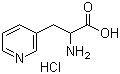 structure of CAS# 856570-92-8, 3-(3-Pyridyl)alanine hydrochloride;alpha-Amino-3-pyridinepropanoic acid monohydrochloride