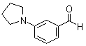 结构式 CAS# 857283-89-7, 3-(1-吡咯烷-1-基)苯甲醛