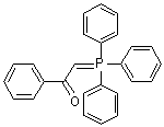 结构式 CAS# 859-65-4, (苯甲酰基亚甲基)三苯基膦烷