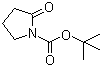 structure of CAS# 85909-08-6, 1-(tert-Butoxycarbonyl)-2-pyrrolidinone;tert-Butyl 2-oxo-1-pyrrolidinecarboxylate