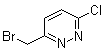 structure of CAS# 859161-48-1, 3-Bromomethyl-6-chloropyridazine