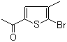 structure of CAS# 859199-06-7, 2-Acetyl-5-bromo-4-methylthiophene;1-(5-Bromo-4-methylthiophen-2-yl)ethanone