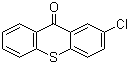 structure of CAS# 86-39-5, 2-Chlorothioxanthone;2-Chlorothioxanthen-9-one