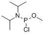 结构式 CAS# 86030-43-5, N-[氯(甲氧基)膦基]-N-丙烷-2-基丙烷-2-胺