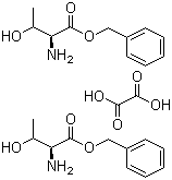 structure of CAS# 86088-59-7, L-Threonine benzyl ester hemioxalate;H-Thr-OBzl hemioxalate
