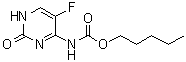 structure of CAS# 862508-03-0, (5-Fluoro-1,2-dihydro-2-oxo-4-pyrimidinyl)carbamic acid pentyl ester