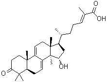 Ganoderic acid TR molecular structure (CAS 862893-75-2)