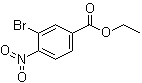 结构式 CAS# 86400-57-9, 3-溴-4-硝基苯甲酸乙酯