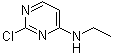结构式 CAS# 86443-51-8, 2-氯-4-(乙基氨基)嘧啶