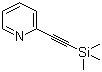 结构式 CAS# 86521-05-3, 2-(三甲基硅乙炔基)吡啶