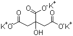 柠檬酸钾分子结构 (CAS 866-84-2)