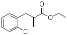 structure of CAS# 866028-26-4, 2-Chloro-alpha-methylene enzenepropanoic acid ethyl ester;Ethyl 2-(2-chlorobenzyl)acrylate