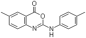 structure of CAS# 86672-58-4, URB 754;6-Methyl-2-[(4-methylphenyl)amino]-4H-3,1-benzoxazin-4-one