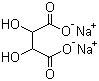 结构式 CAS# 868-18-8, 酒石酸钠