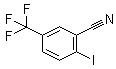 2-Iodo-5-(trifluoromethyl)benzonitrile molecular structure (CAS 868166-20-5)