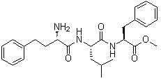 结构式 CAS# 868539-98-4, (alphaS)-alpha-氨基苯丁酰基-L-亮氨酰基-L-苯丙氨酸甲酯