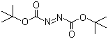 结构式 CAS# 870-50-8, 偶氮二甲酸二叔丁酯