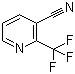 结构式 CAS# 870066-15-2, 2-(三氟甲基)烟腈; 2-(三氟甲基)吡啶-3-甲腈