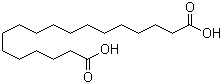 Octadecanedioic acid molecular structure (CAS 871-70-5)