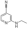 2-(Ethylamino)-4-pyridinecarbonitrile molecular structure (CAS 87121-58-2)