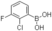 结构式 CAS# 871329-52-1, 2-氯-3-氟苯硼酸