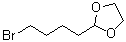 结构式 CAS# 87227-41-6, 2-(4-溴丁基)-1,3-二氧杂环戊烷