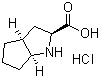 结构式 CAS# 87269-86-1, (E)-(-)-八氢环戊二烯并[b]吡咯-2-甲酸盐酸盐