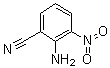 结构式 CAS# 87331-46-2, 2-氨基-3-硝基苯甲腈
