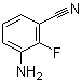 structure of CAS# 873697-68-8, 3-Amino-2-fluorobenzonitrile