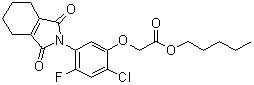 结构式 CAS# 87546-18-7, 氟烯草酸