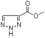 结构式 CAS# 877309-59-6, 2H-1,2,3-三唑-4-羧酸甲酯