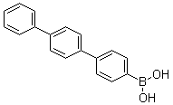 structure of CAS# 877993-09-4, B-[1,1':4',1''-Terphenyl]-4-ylboronic acid