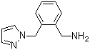structure of CAS# 878466-22-9, [2-(1H-Pyrazol-1-ylmethyl)benzyl]amine;1-[2-(1H-Pyrazol-1-ylmethyl)phenyl]methanamine