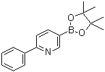 结构式 CAS# 879291-27-7, 6-苯基吡啶-3-硼酸频哪醇酯